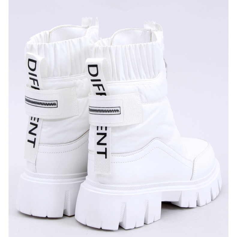 PA1 Zateplené sněhule od Joanie White bílý 2