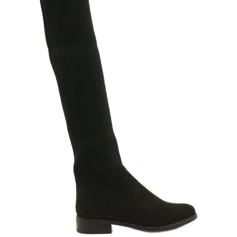 M.Daszyński Ženské ženské boty SA62-58 Černé boty černá 1