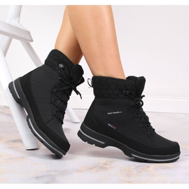 Vodotěsné trekové boty American Club černá 1 Vodotěsné trekové boty American Club černá 1