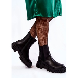 Boty Workery Cross Jeans KK2R4069C Black černý 2