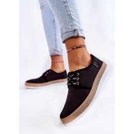 Dámské nízké tenisky Memory Foam System Big Star KK276004 Black černá 2