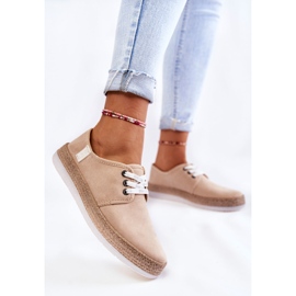 Dámské nízké tenisky Memory Foam System Big Star Beige KK276005 béžový 1