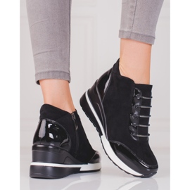 W. Potocki Dámské sportovní boty Potocki se zateplením černá 1