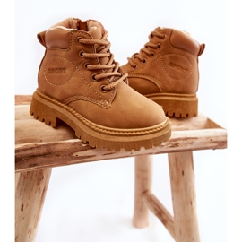 Dětské zateplené boty Camel Cheddy hnědý 2