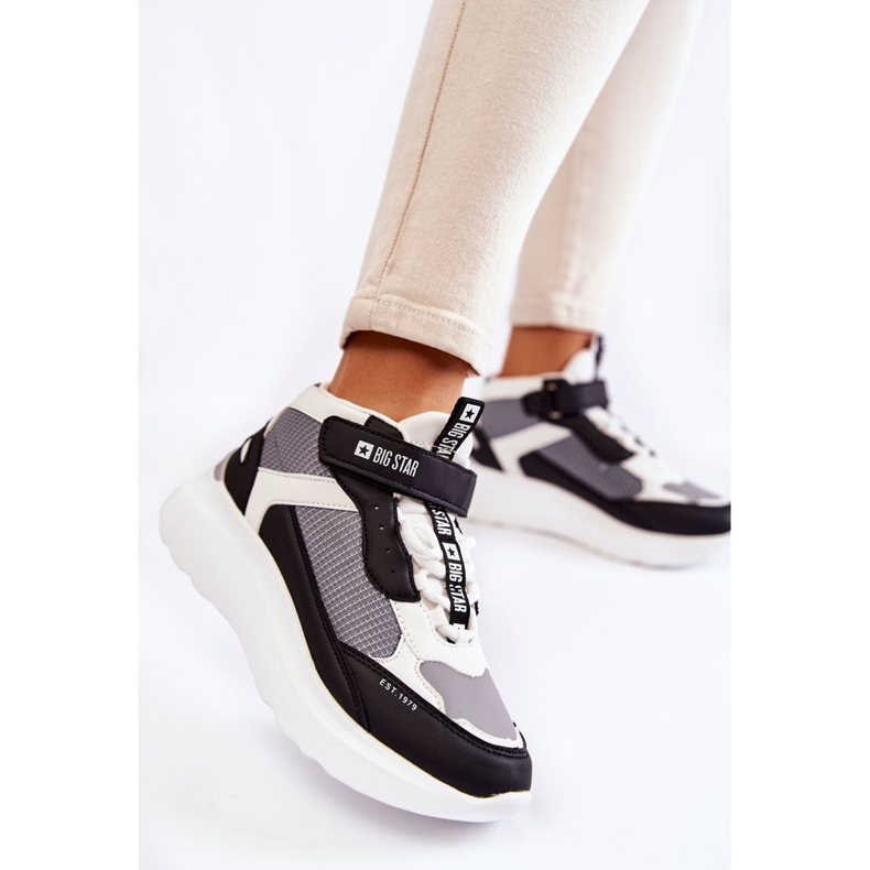 Dámská sportovní obuv Memory Foam System Big Star KK274405 Bílá bílý 1