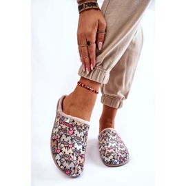 Domácí pantofle V Cats Inblu GF-12-011 Béžová hnědý vícebarevný 1