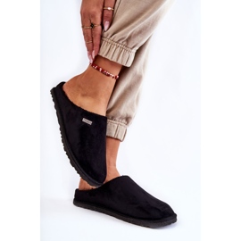 Domácí zateplené pantofle Inblu CS-34-014 Black černý 2