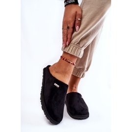 Domácí zateplené pantofle Inblu CS-34-014 Black černý 1