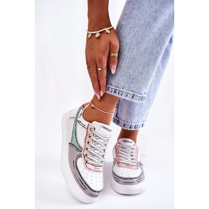 Vinceza Dámské nízké sportovní boty Multicolor Solveig vícebarevný 1 Vinceza Dámské nízké sportovní boty Multicolor Solveig vícebarevný 1