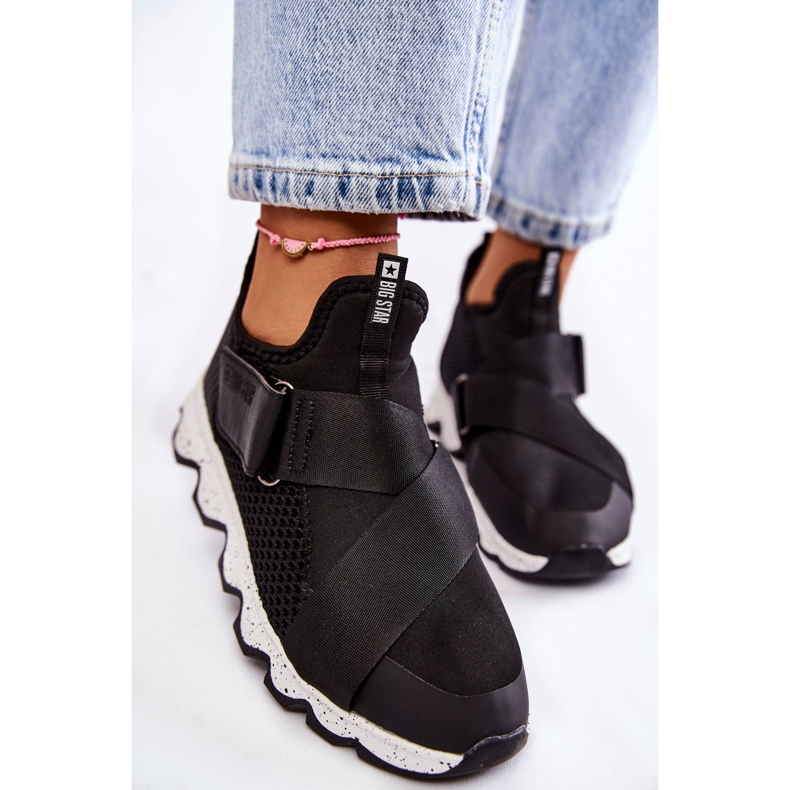 Dámské tenisky Big Star KK274547 Černé černá 2