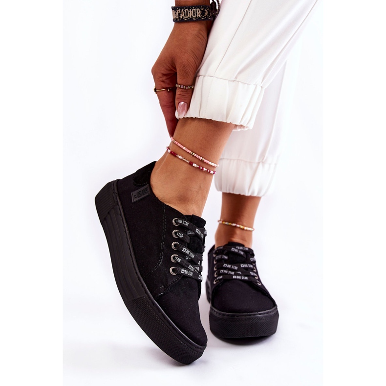 Dámské tenisky Memory Foam System Big Star KK276001 Black černá 1