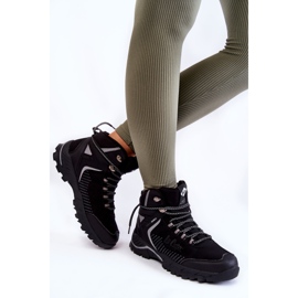 Dámské zateplené turistické boty Lee Cooper LCJ-22-01-1427L Black černá 2
