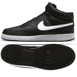 Boty Nike Court Vision Mid Next Nature DN3577 001 černá 1
