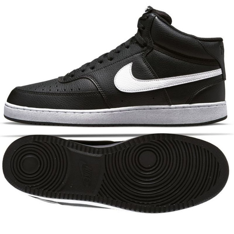 Boty Nike Court Vision Mid Next Nature DN3577 001 černá 1