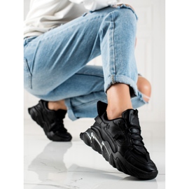 W. Potocki Černé tenisky Potocki černý 1