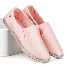 Balada Nazouvací espadrilky růžový 1