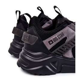 Lehká pánská sportovní obuv Big Star KK174054 Černá 2 Lehká pánská sportovní obuv Big Star KK174054 Černá 2