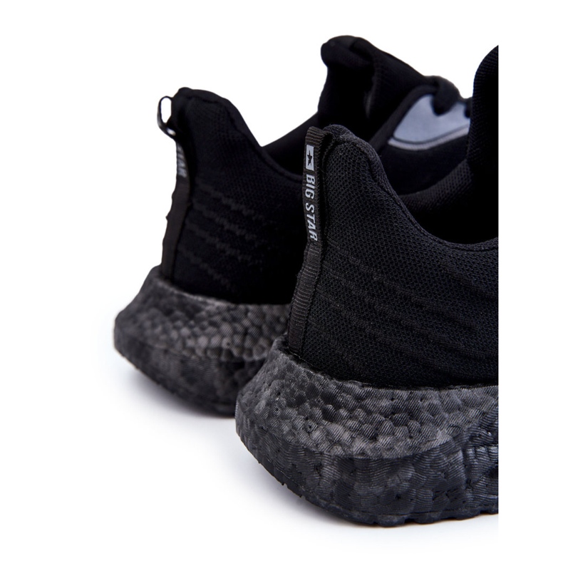 Lehká pánská sportovní obuv Big Star KK174018 Černá 1 Lehká pánská sportovní obuv Big Star KK174018 Černá 1