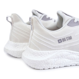 Lehká pánská sportovní obuv Big Star KK174017 Bílá bílý 1