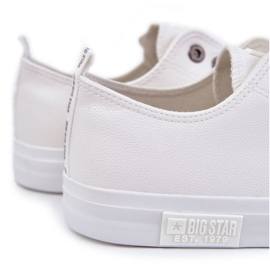 Pánské ekologické tenisky Big Star KK174052 WHITE bílý 4