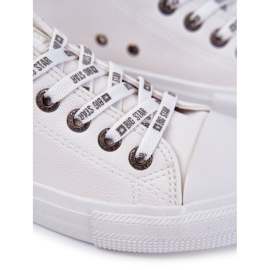 Pánské ekologické tenisky Big Star KK174052 WHITE bílý 3
