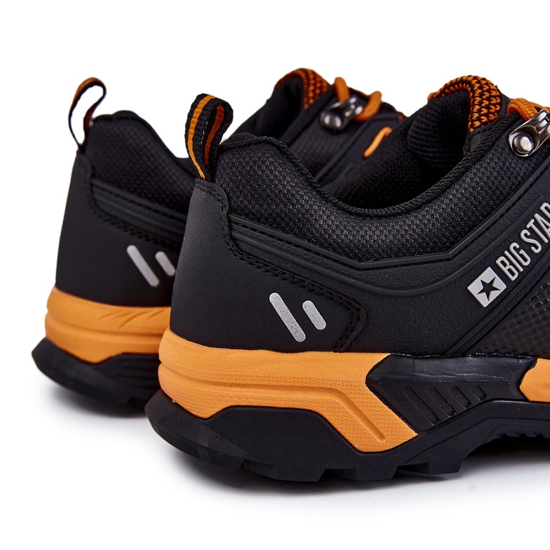 Pánská sportovní obuv Trappers Memory Foam Big Star KK174107 Orange pomerančový 1