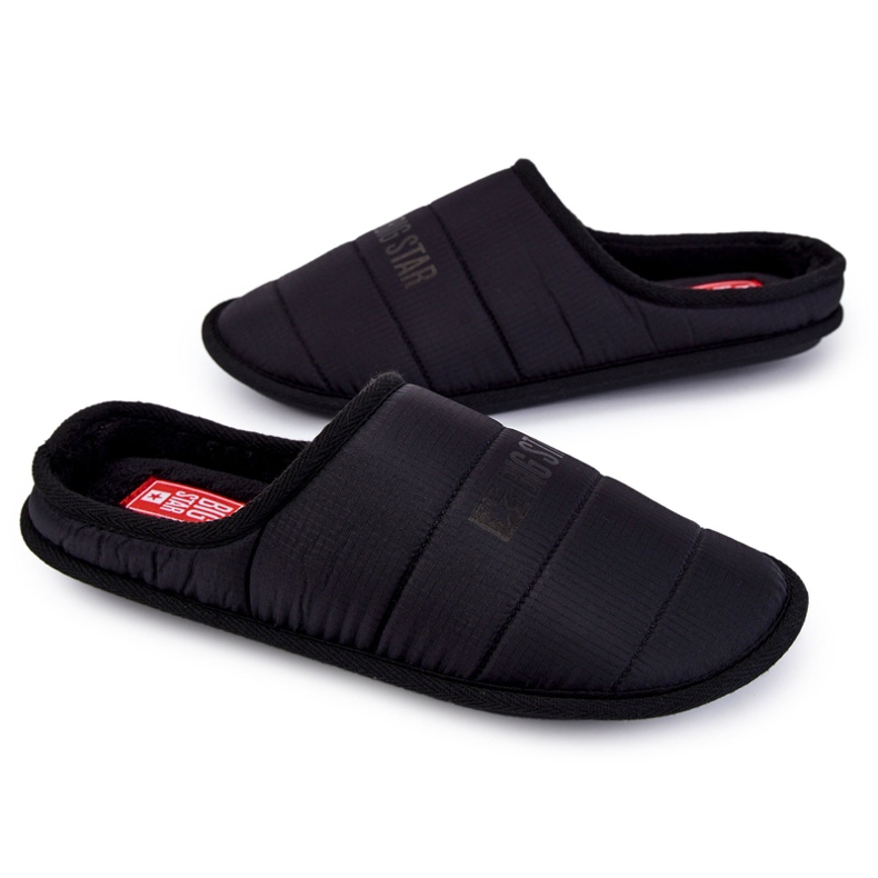 Pánské klasické pantofle Big Star KK174361 Black černý 1