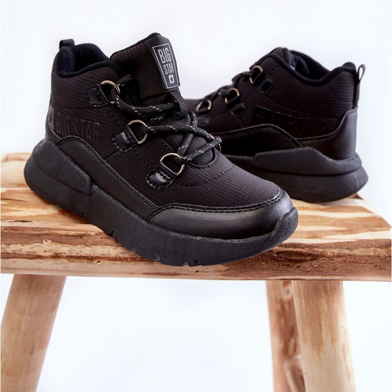 Dětské boty Memory Foam Big Star KK374119 Černá 2