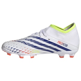 Kopačky Adidas Predator Edge.3 Fg Jr GW0981 bílý bílý 1