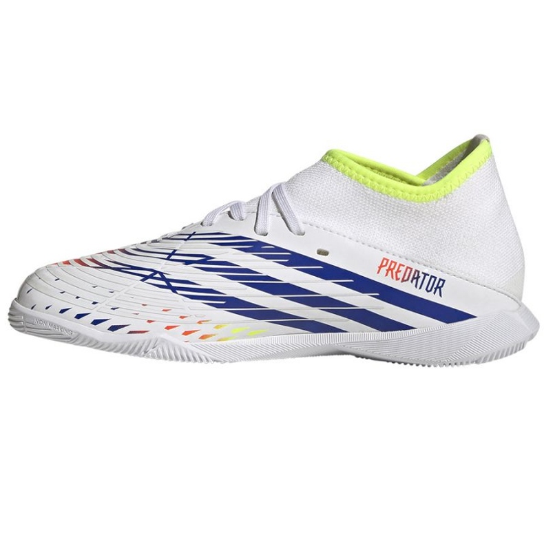 Kopačky Adidas Predator Edge.3 In Jr GV8509 bílý bílý 1