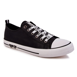 Pánské kožené tenisky Big Star KK174047 Black černý 2