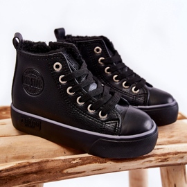 Dětské vysoké tenisky Big Star KK374228 Black černý 1