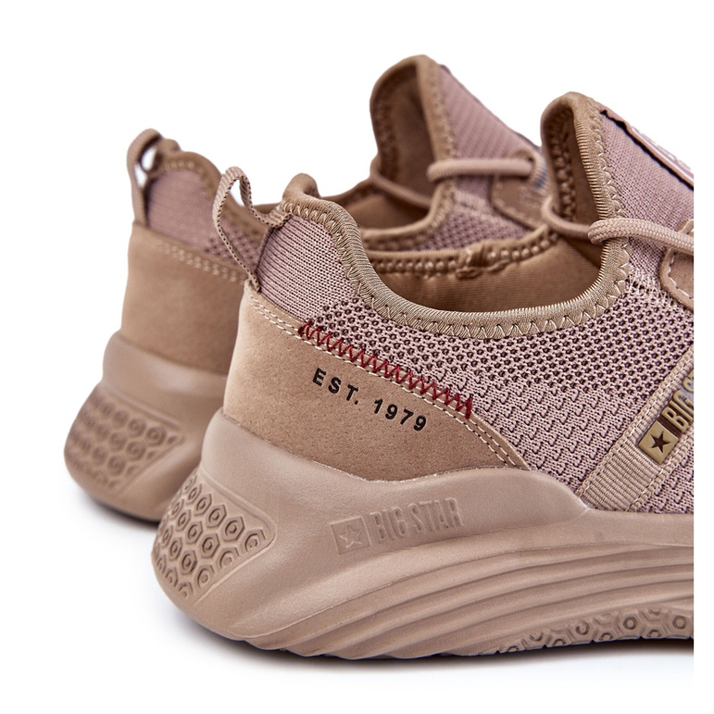 Pánská sportovní obuv Memory Foam Big Star Beige KK174258 béžový 1