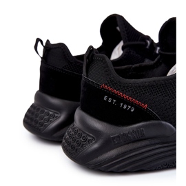 Pánské sportovní boty Memory Foam Big Star KK174255 Black černá 1