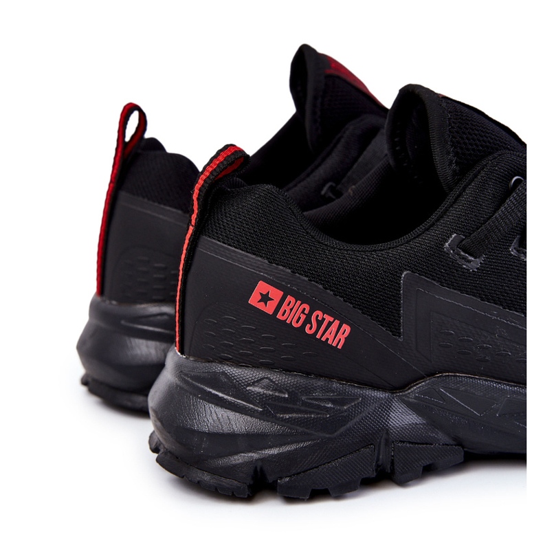 Pánské sportovní boty Memory Foam Big Star KK174109 Black černá 1
