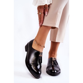 Lakované Módní boty Laura Messi 2532 Black černá 1