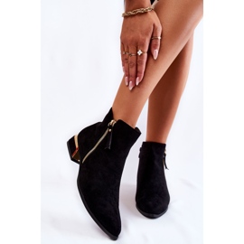 PS1 Dámské semišové zateplené boty černé Laufey černá 1 PS1 Dámské semišové zateplené boty černé Laufey černá 1