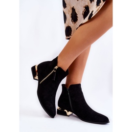 PS1 Dámské semišové zateplené boty černé Laufey černá 2 PS1 Dámské semišové zateplené boty černé Laufey černá 2