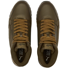 Puma St Runner v3 Mid M 387638 03 zelený 1