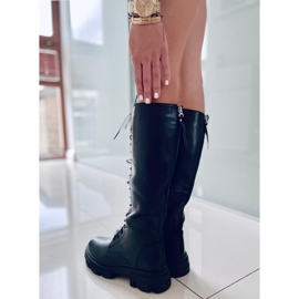 BM Dámské jezdecké boty Hanson Black černý 1