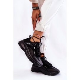 Dámské sportovní boty Big Star KK274056 Black černá 2 Dámské sportovní boty Big Star KK274056 Black černá 2