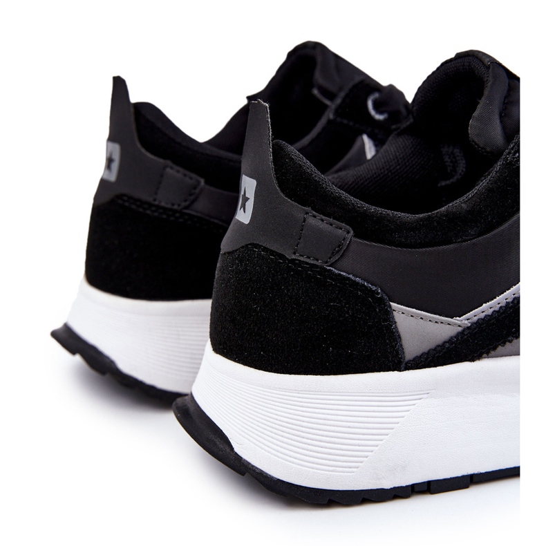 Pánské sportovní boty Big Star KK174024 Black černá 1 Pánské sportovní boty Big Star KK174024 Black černá 1