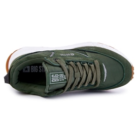 Pánská sportovní obuv Big Star KK174020 Zelená 4
