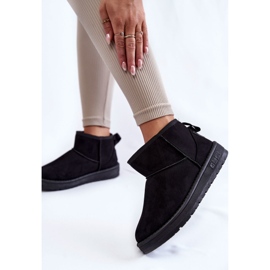 Dámské zateplené sněhule Big Star KK274288 Black černý 1