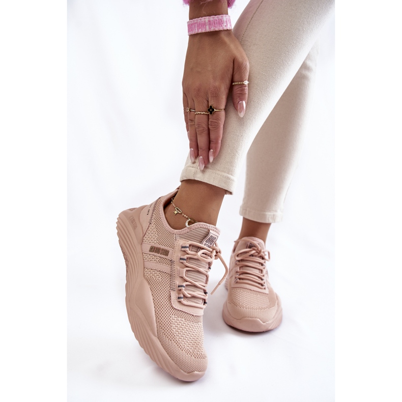 Dámské tenisky Memory Foam System Big Star KK274348 Růžové růžový 1