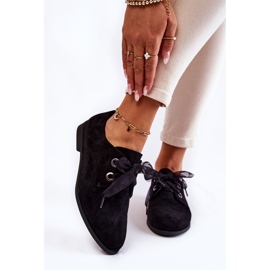 Dámské semišové vázané boty La.Fi 210014B-SU Černá černý 1