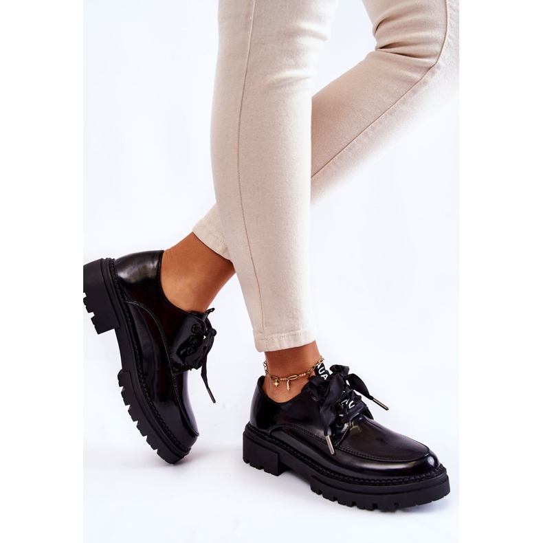 Dámské Lakované Boty La.Fi 210004B-NL Černá 2