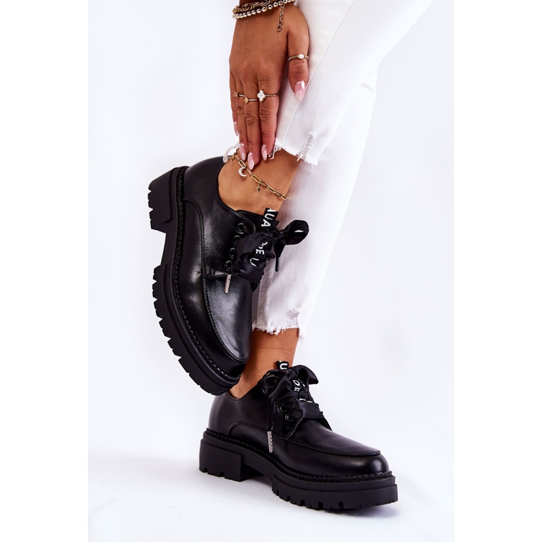 Dámské kožené boty La.Fi 210004B-PU Černá 2