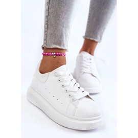 FB3 Dámská sportovní obuv na platformě bílá Eliso bílý 2