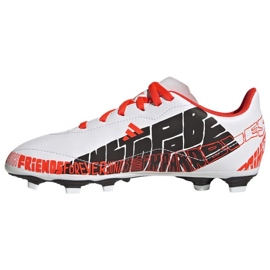 Kopačky Adidas X Speedportal.4 FxG Jr GW8398 vícebarevný bílý 1 Kopačky Adidas X Speedportal.4 FxG Jr GW8398 vícebarevný bílý 1